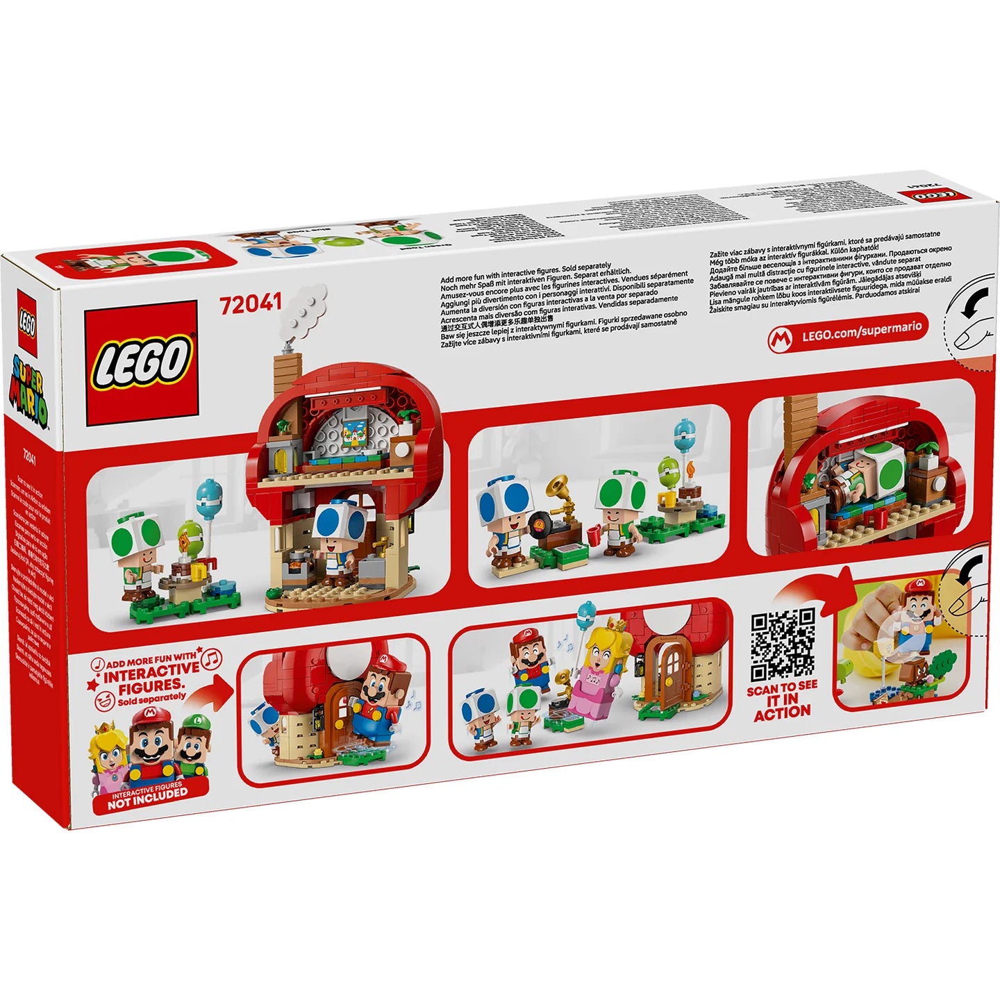 LEGO 72041 MARIO KART PARTY TOADS HOUSE
