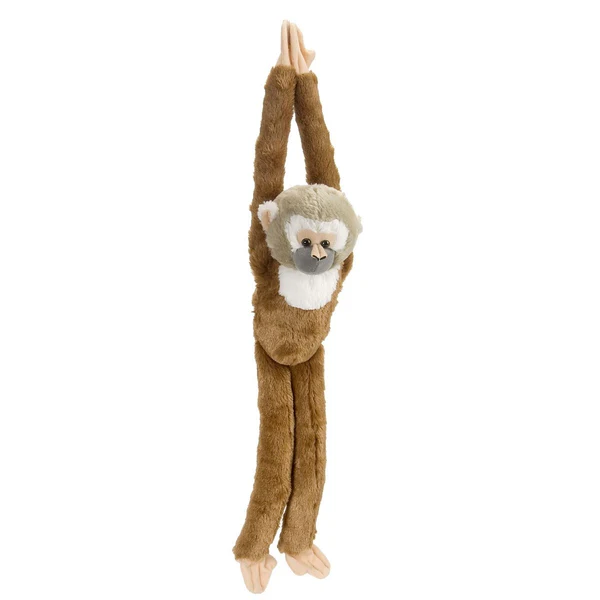 WILD PLUSH HANGING SQUIRREL MONKEY