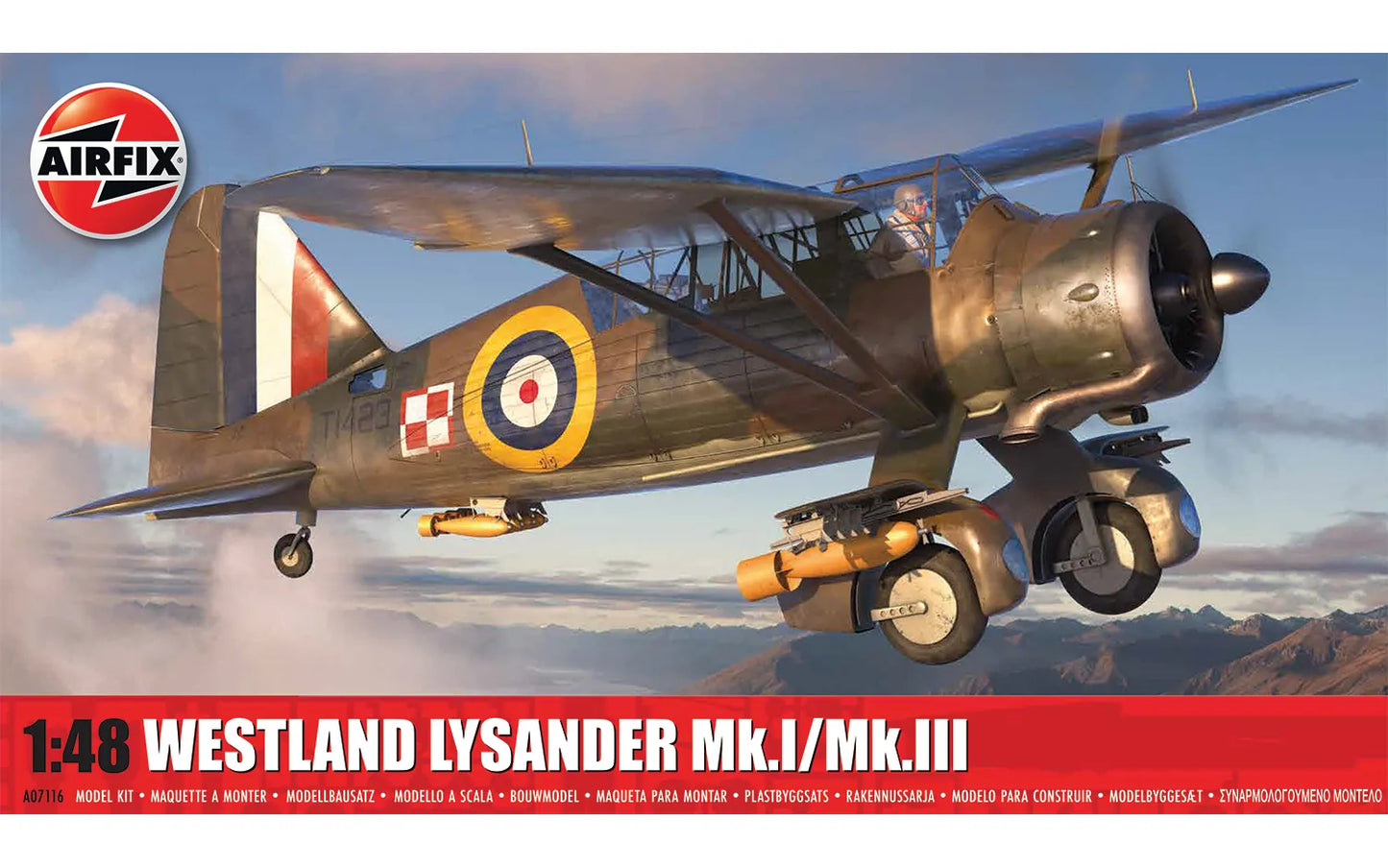 AIRFIX 1:48 WESTLAND LYSANDER MK.I/MK.II