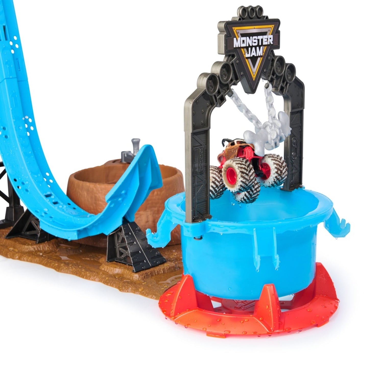 MONSTER JAM MUD SERIES DUNK TANK PLAYSET
