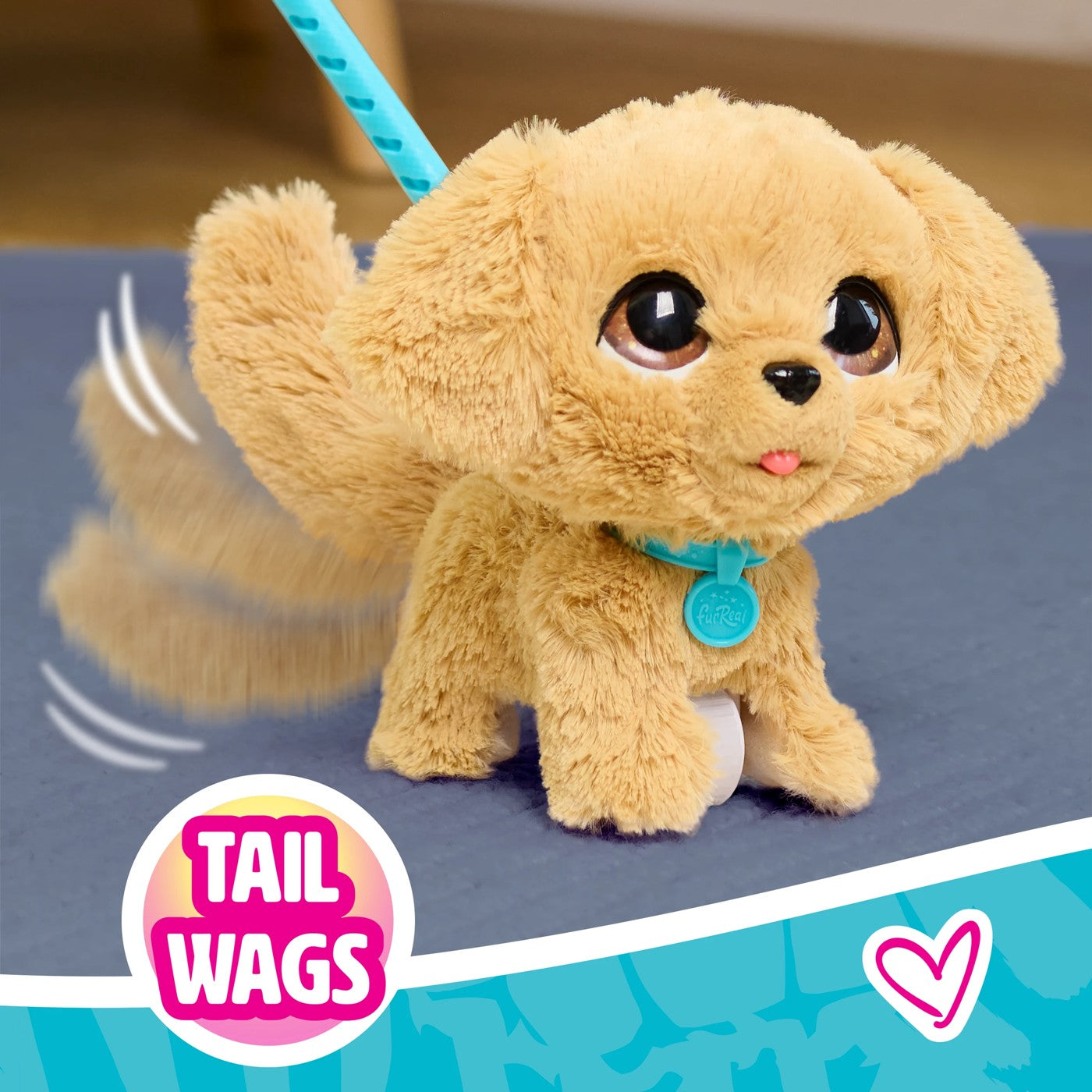 FRR FUR REAL WALK A LOTS GOLDEN RETREIVE