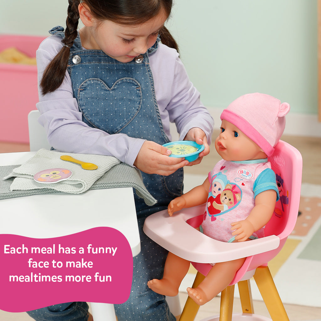 BB BABY BORN MEAL SET