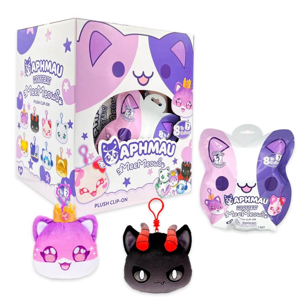 APHMAU MEEMEOW MYSTERY CATFACE CLIP S2