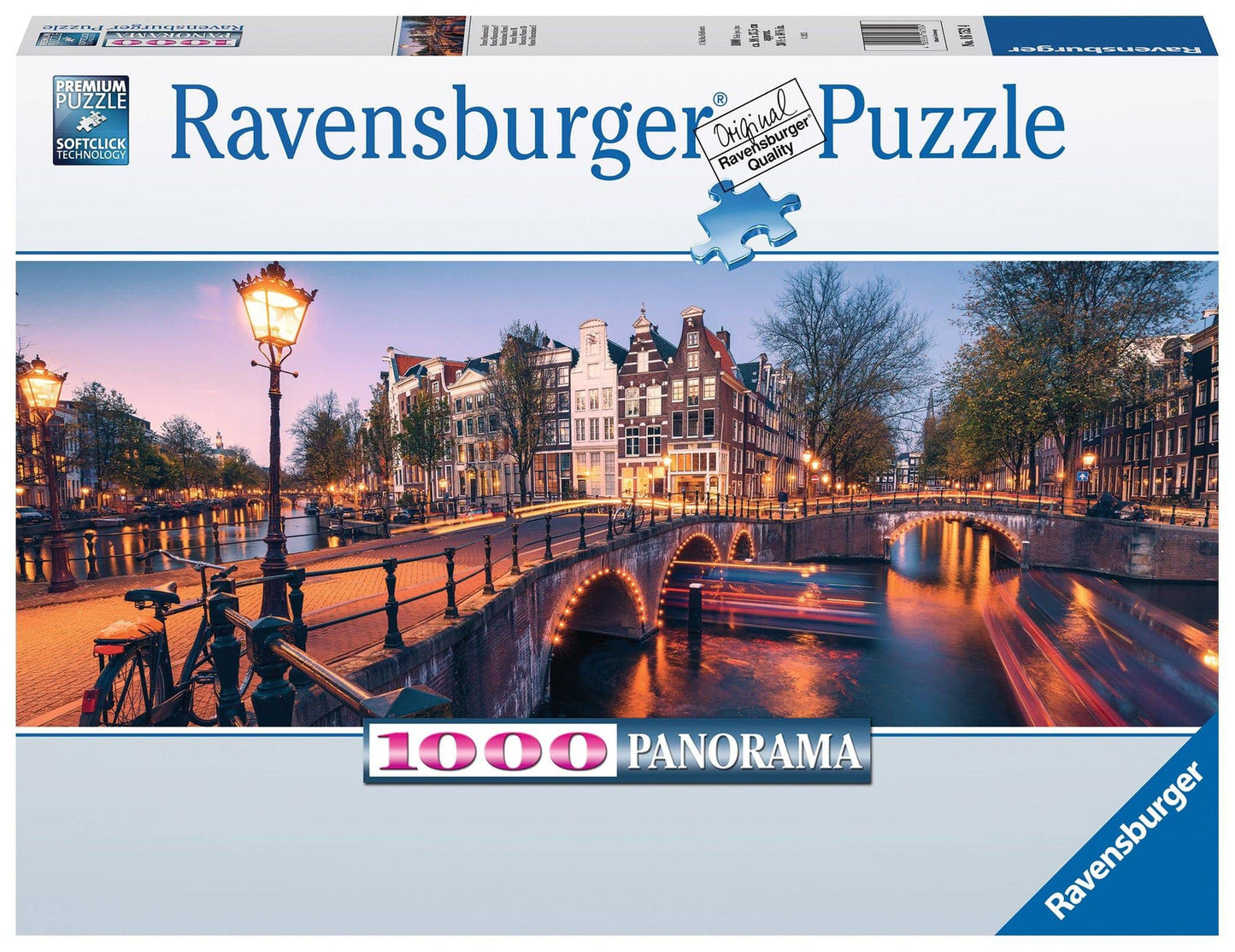PUZZLE 1000PC EVENING IN AMSTERDAM NEW