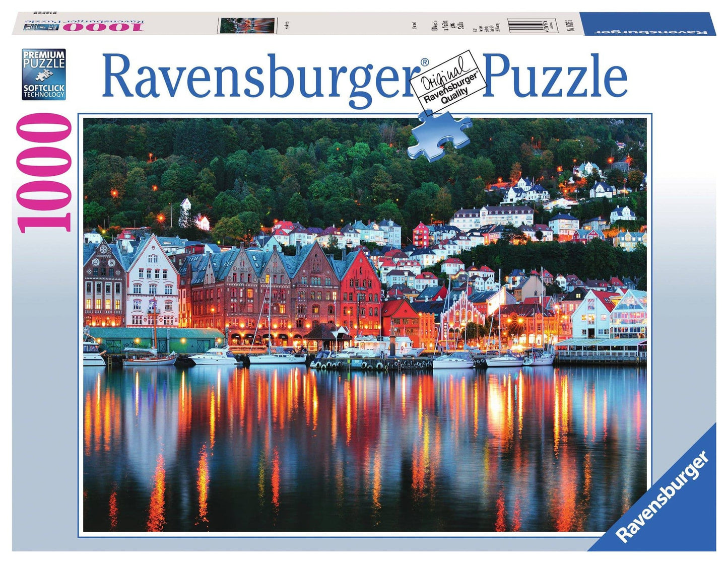 PUZZLE 1000PC BERGEN NORWEGAN NEW
