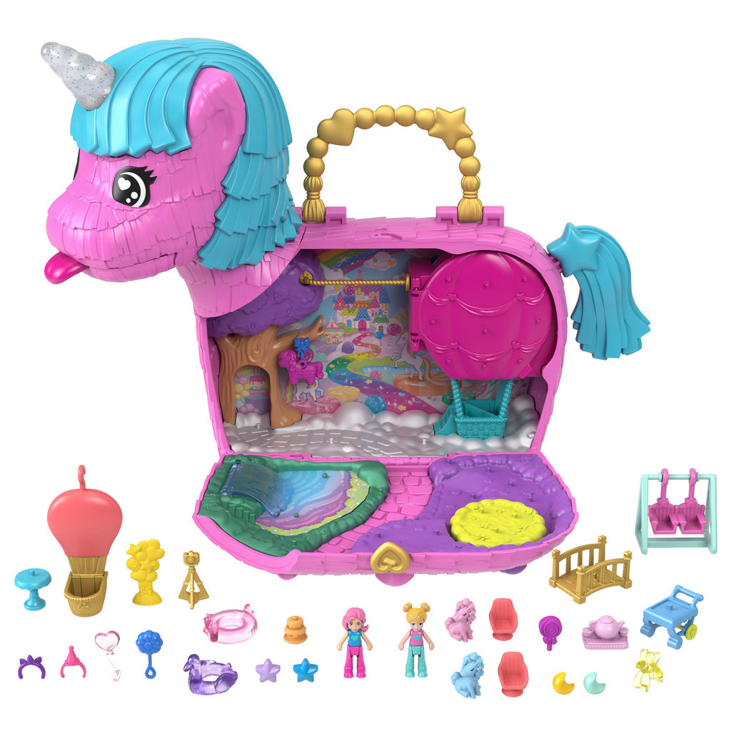 POLLY POCKET UNICORN PARTYLAND