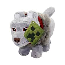 MINECRAFT 14" MOVIE PLUSH WOLF