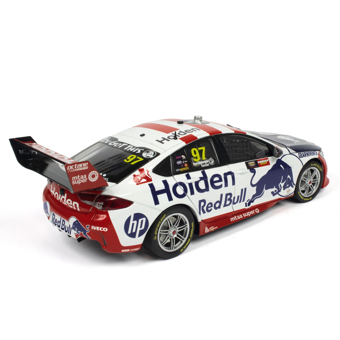 1:18 HOLDEN ZB RED BULL #97 BATHURST 19