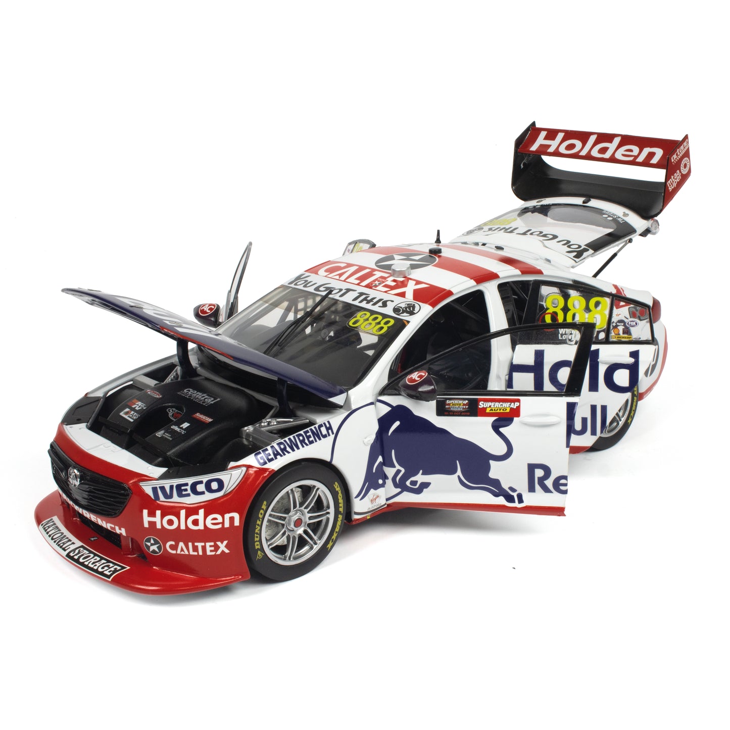1:18 HOLDEN ZB RED BULL #888 BATHURST 19