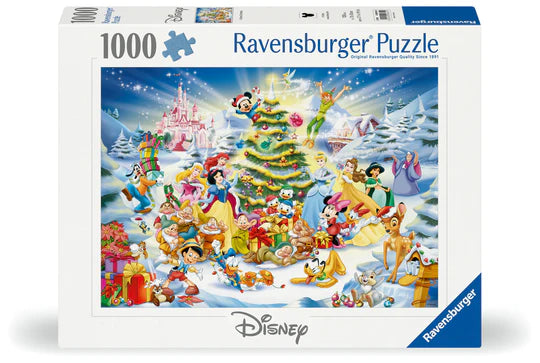 PUZZLE 1000PC DISNEY CHRISTMAS EVE NEW
