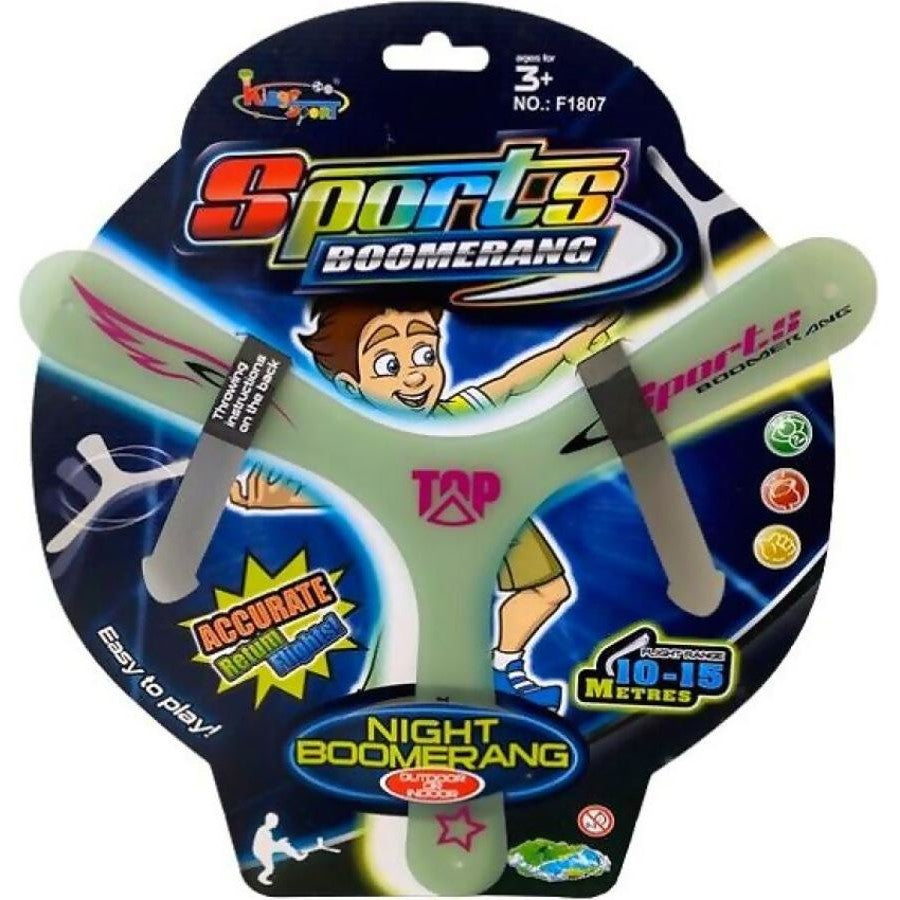 BOOMERANG GLOW IN THE DARK
