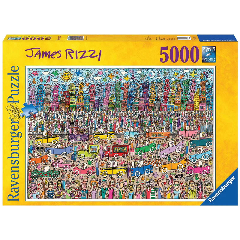 PUZZLE 5000PC JAMES RIZZI CITY