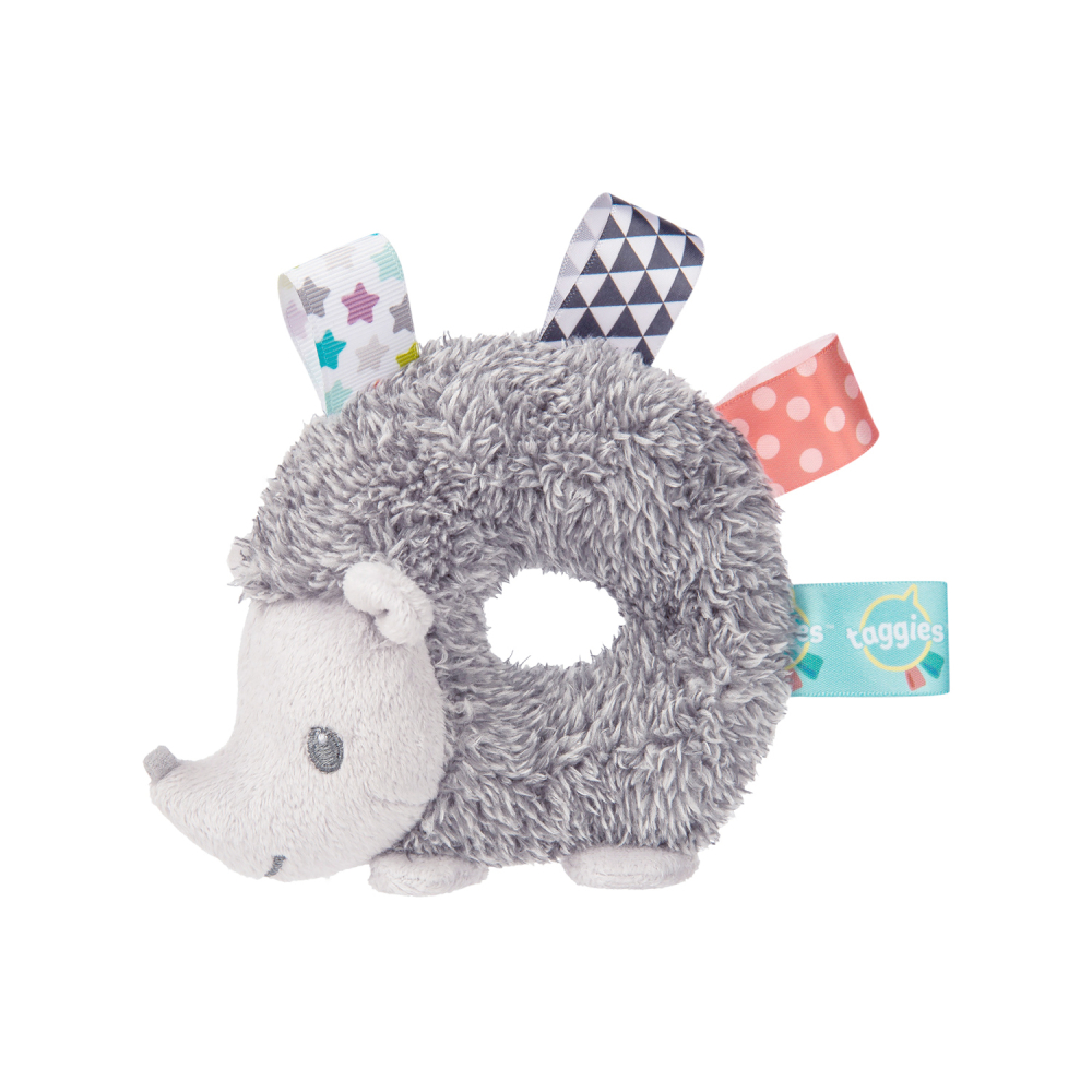 PLUSH MARY MEYER TAGGIES HEDGEHOG RATTLE