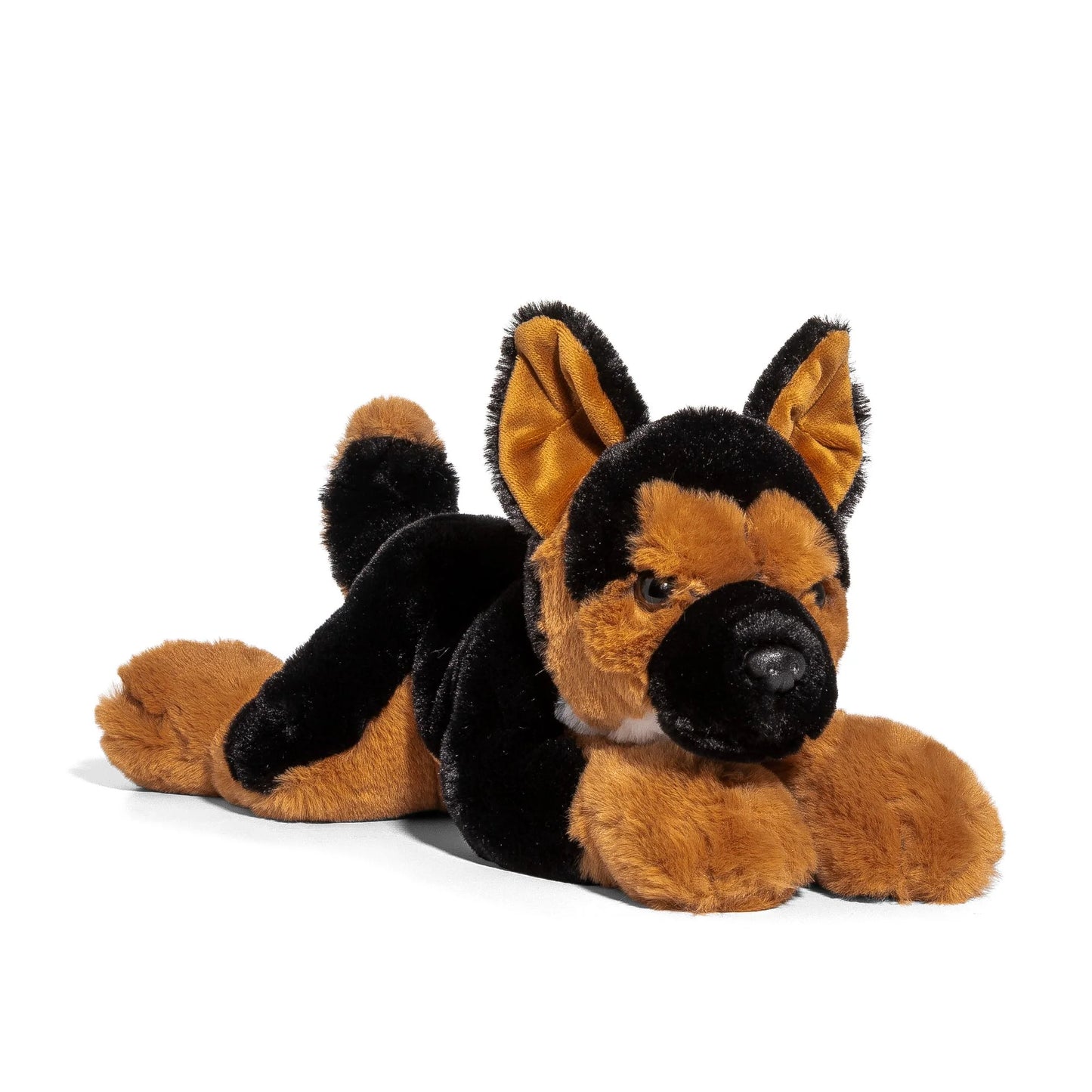 PLUSH LYING GERMAN SHEPPARD
