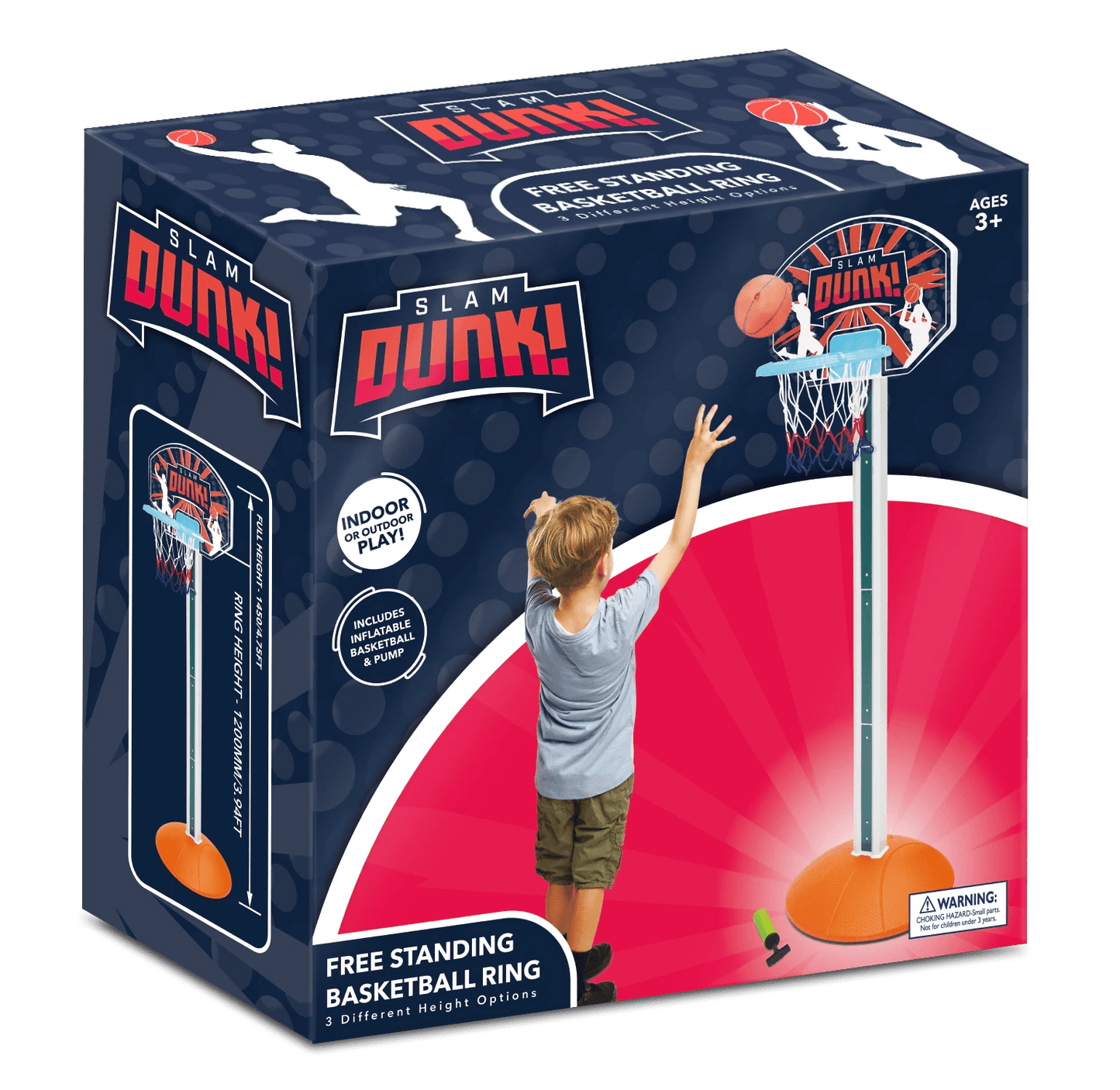 SLAM DUNK! FREE STANDING BASKETBALL RING