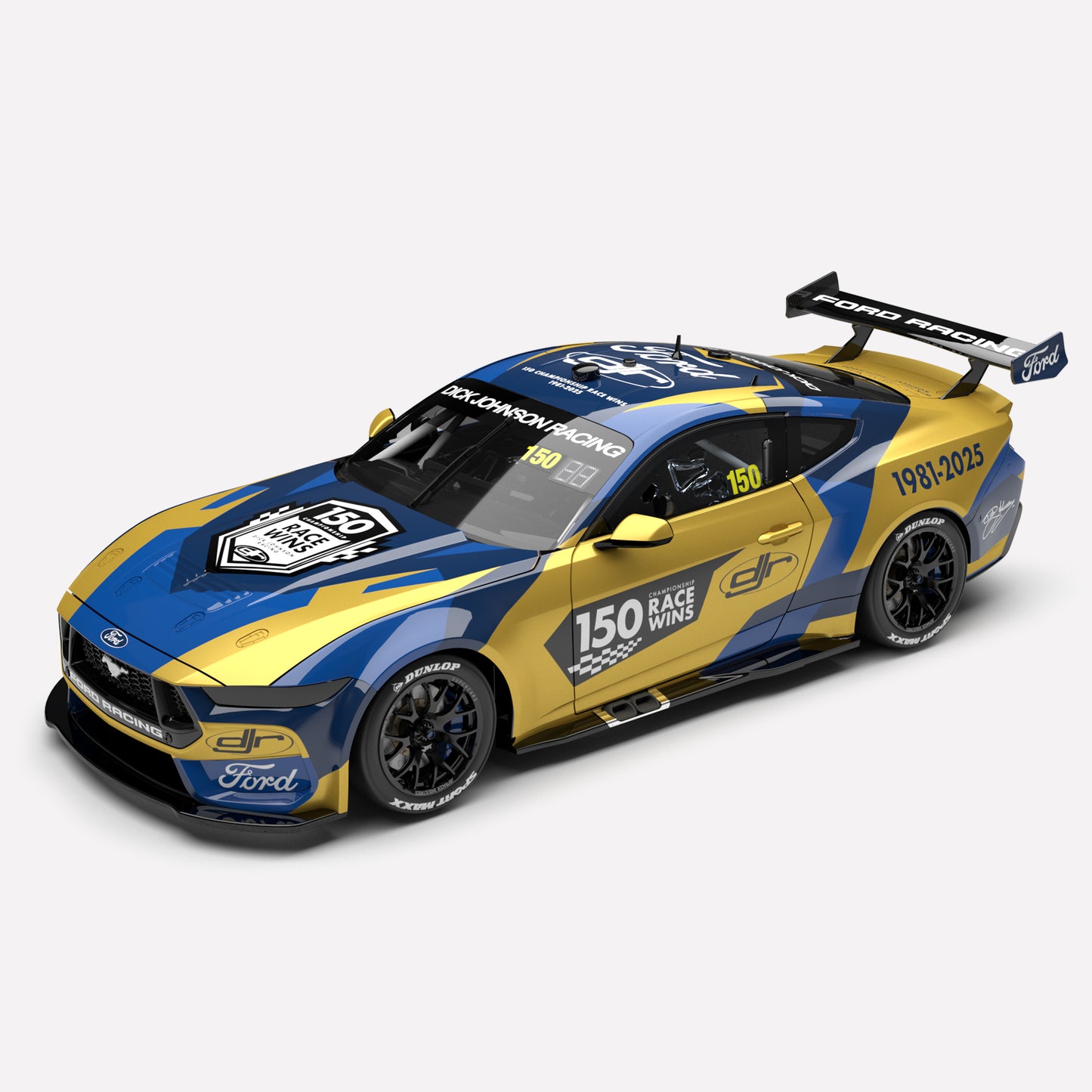 1:18 DJR MUSTANG 150 CHAMP RACE WINS