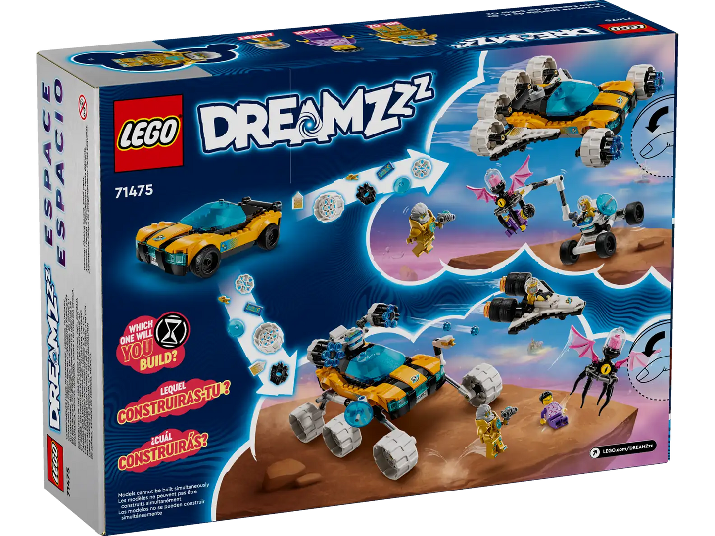 LEGO 71475 DREAMZZZ MR OZ'S SPACE CAR