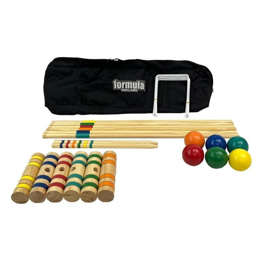 FORMULA CROQUET 6 PLAYER SET
