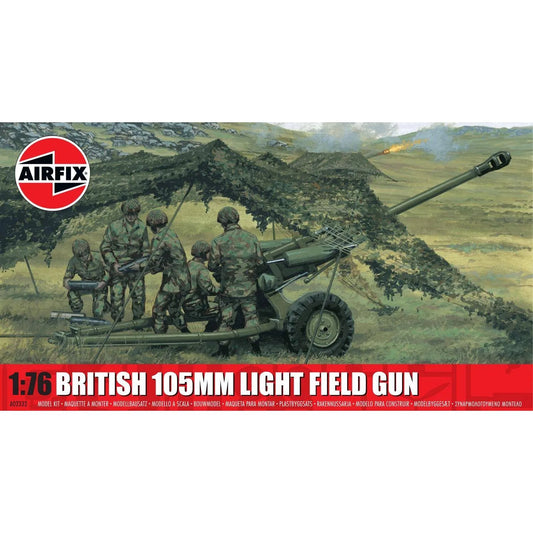 AIRFIX 1:76 BRITISH 105MM LIGHT FIELD GU
