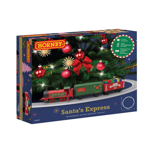 HORNBY B/O SANTA'S EXPRESS TRAIN SET
