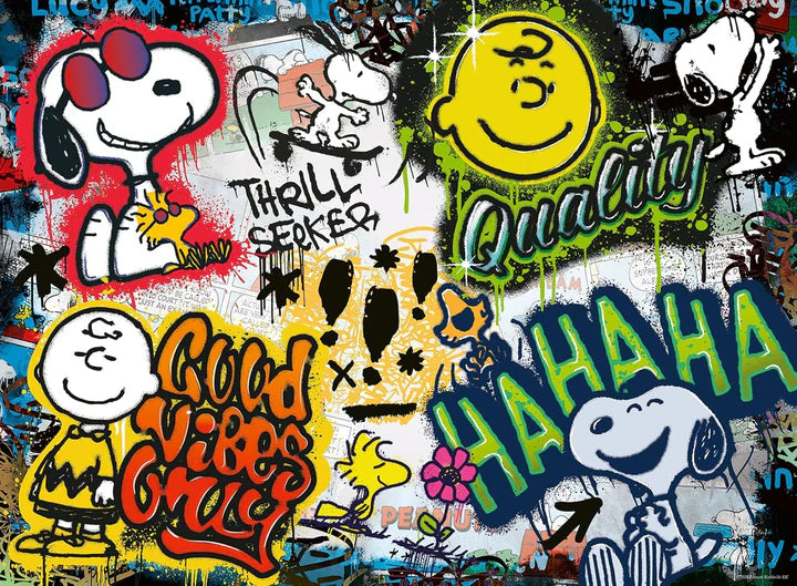 PUZZLE 500PC PEANUTS GRAFFITI