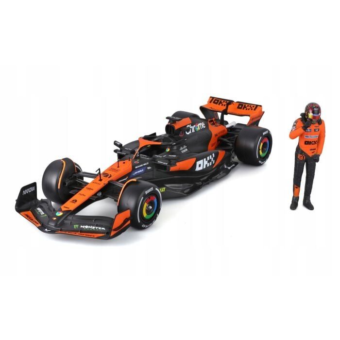 BBURAGO 1:24 D/C F1 W FIGURE MCLAREN