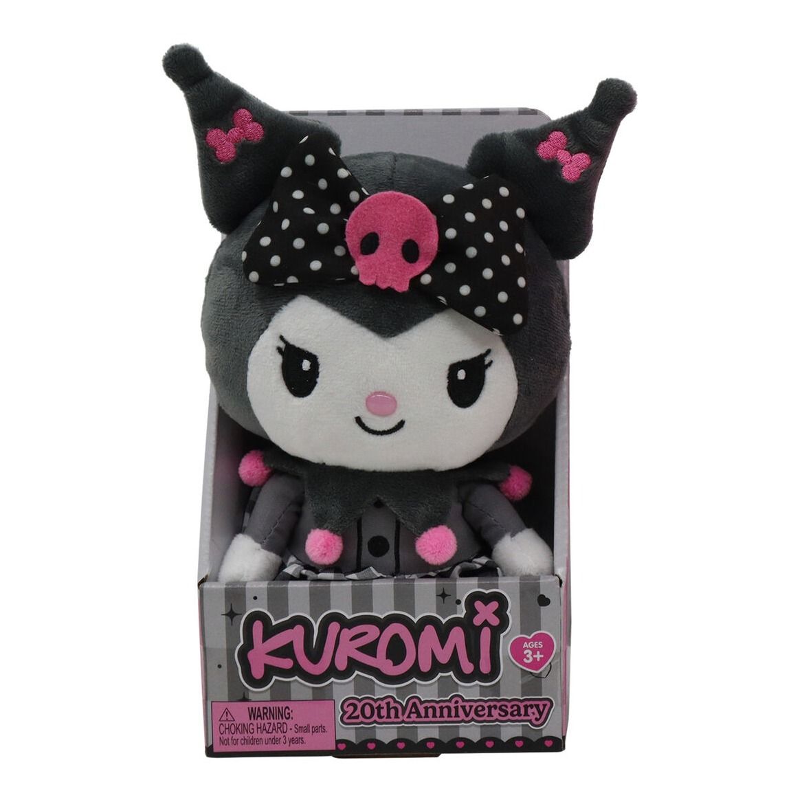 HELLO KITTY 8" ANNIV PLUSH KUROMI