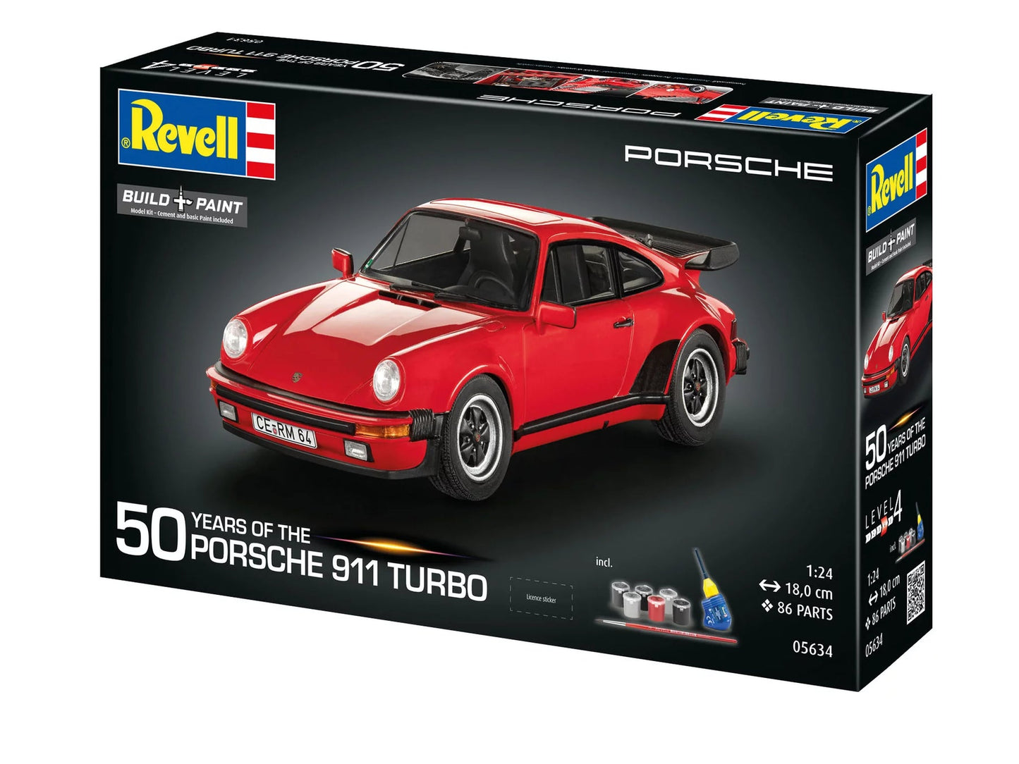 REVELL 1:24 50 YEARS OF PORSCHE 911