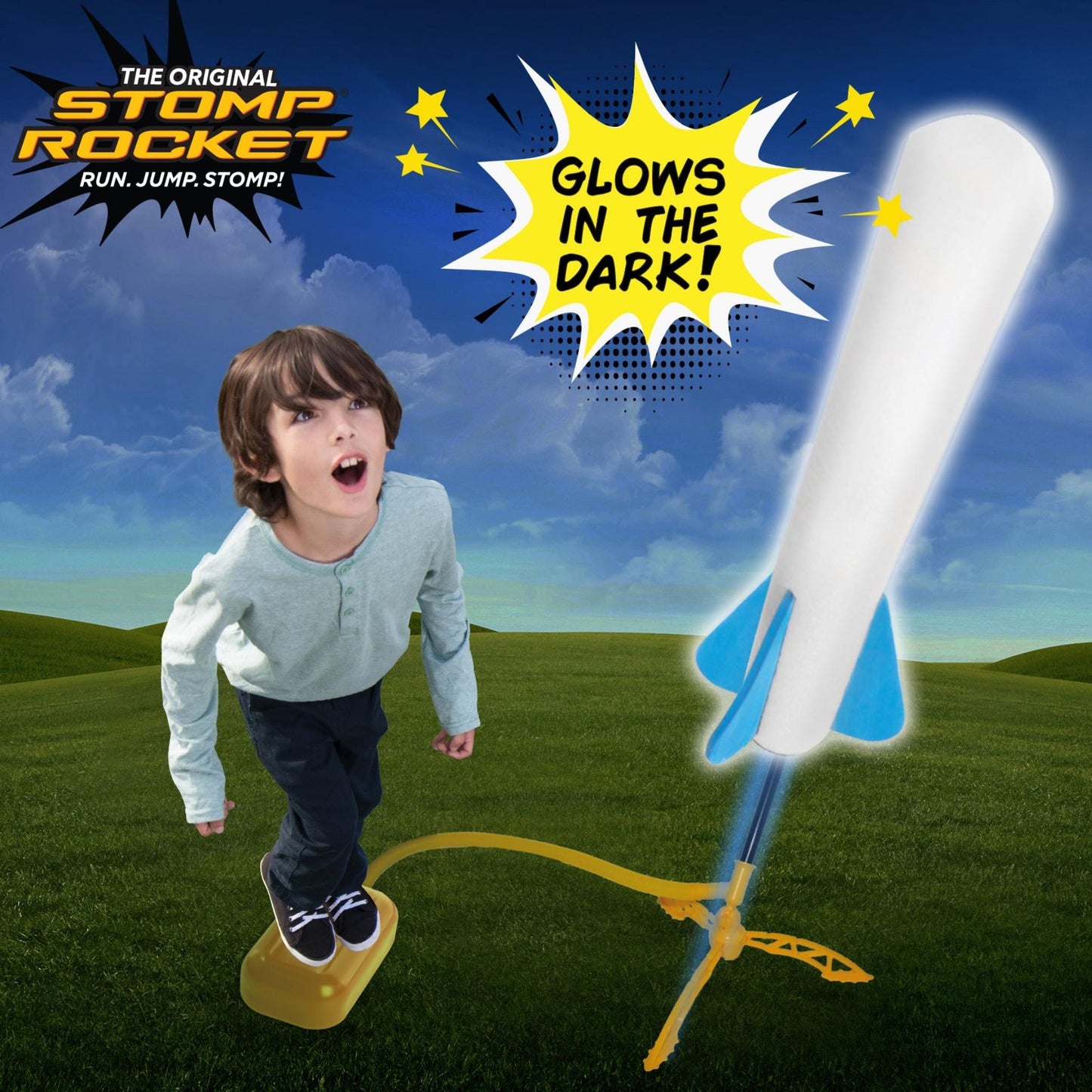 STOMP ROCKET JR GLOW 4 KIT