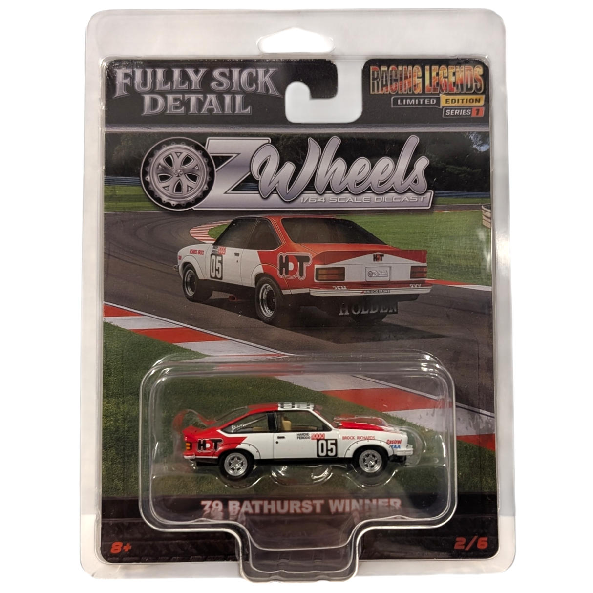 D/C 1:64 OZ WHEELS LEGENDS A9X TORANA PB