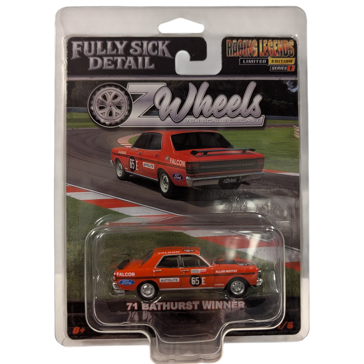 D/C 1:64 OZ WHEELS LEGENDS XY GTHO FORD