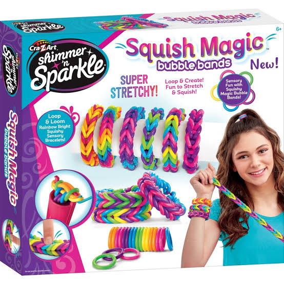 SHIMMER N SPARKLE SQUISH BUBBLE BANDS