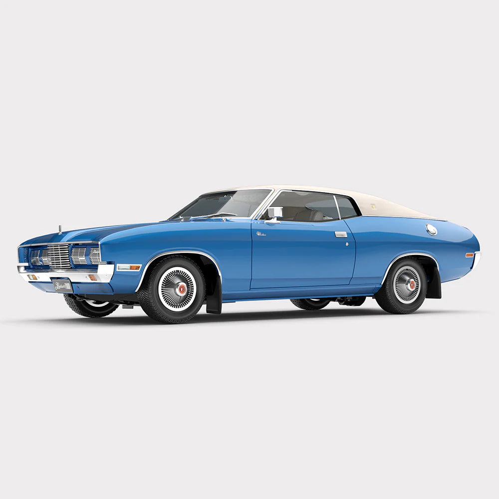 1:18 Ford P4 Landau Cosmic Blue
