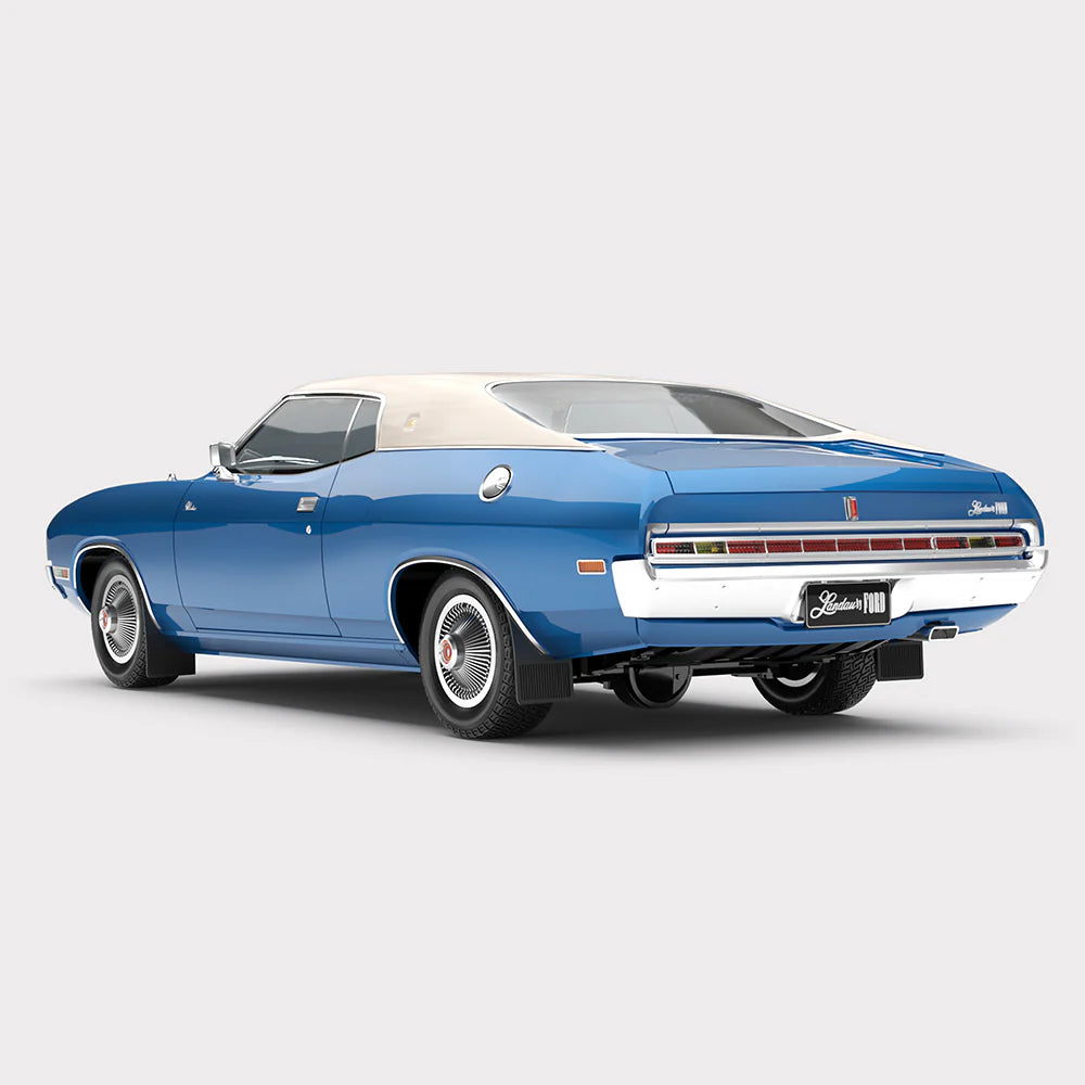 1:18 Ford P4 Landau Cosmic Blue