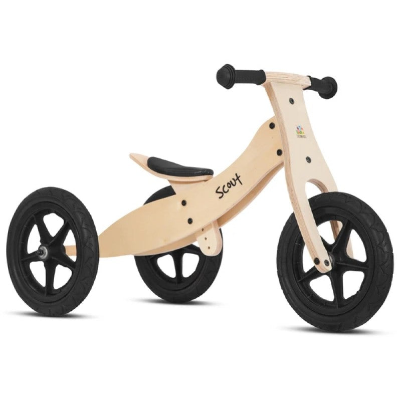 Balance Bike 2 In 1 Scout Wooden