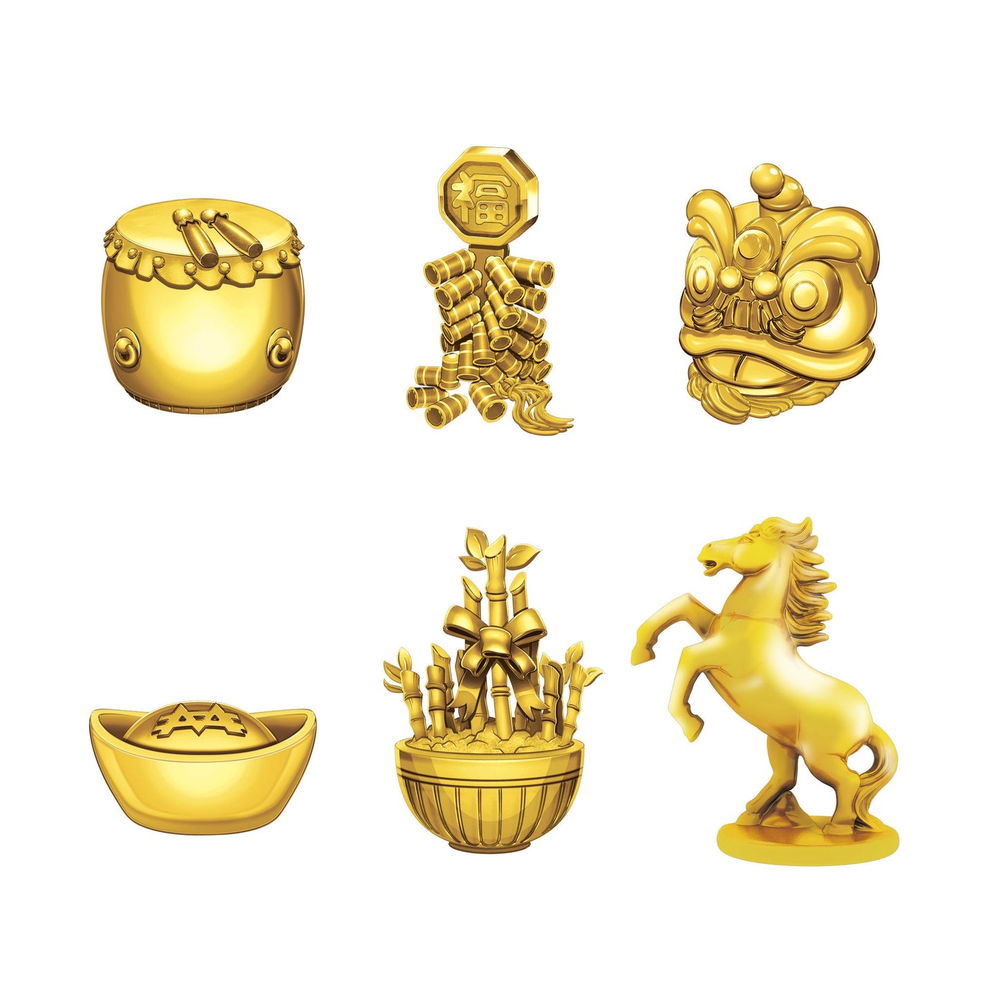 GAME MONOPOLY LUNAR NEW YEAR HORSE