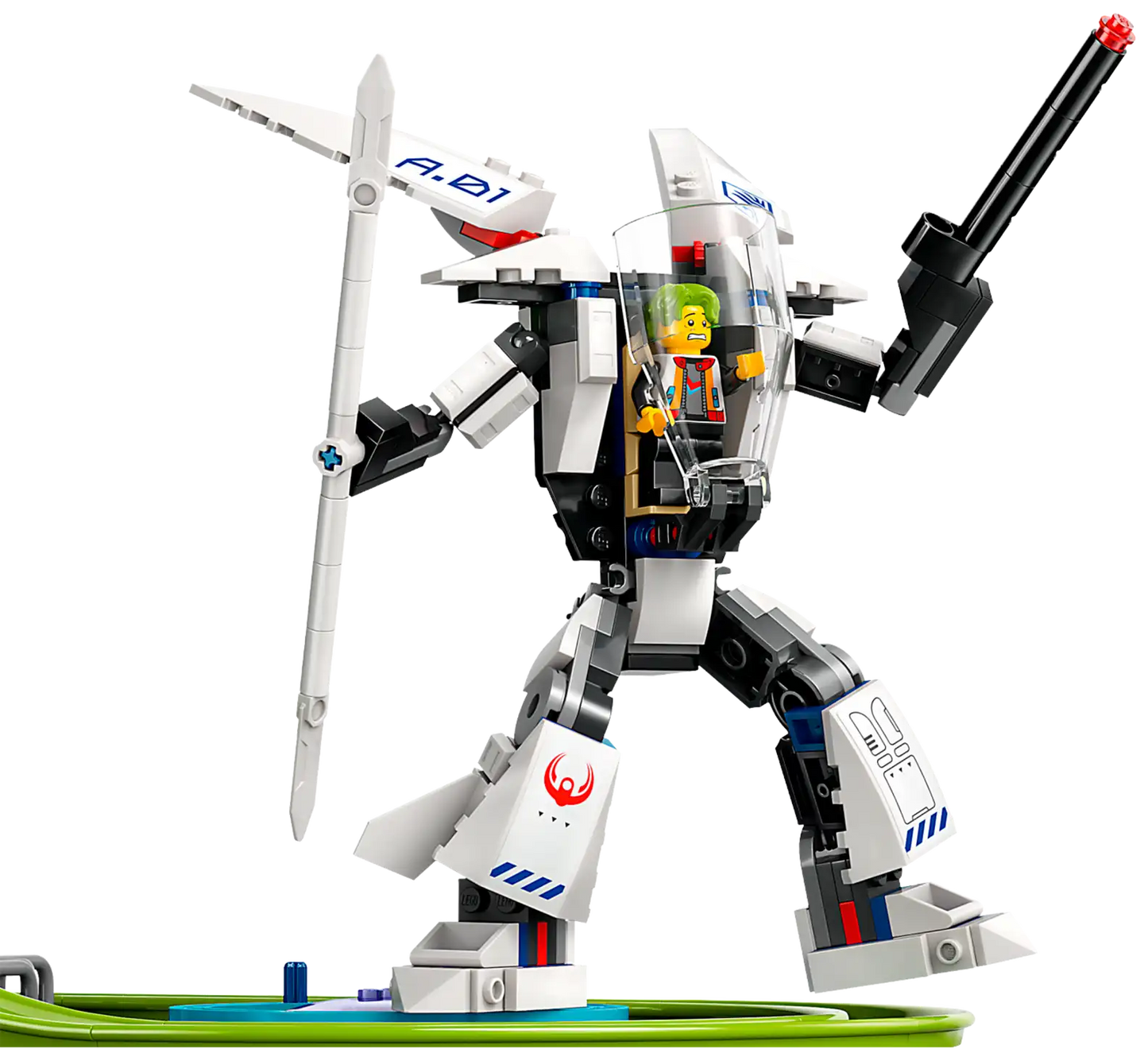 LEGO 60421 CITY ROBOT ROLLER COASTER PRK