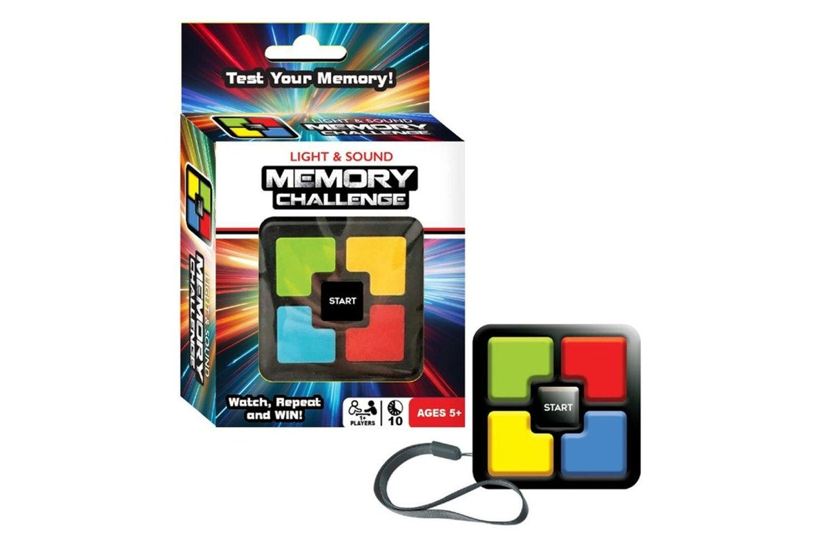 GAME MEMORY CHALLENGE LIGHT & SOUND