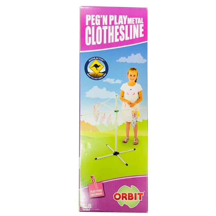 Orbit Peg N Play Clothes Line