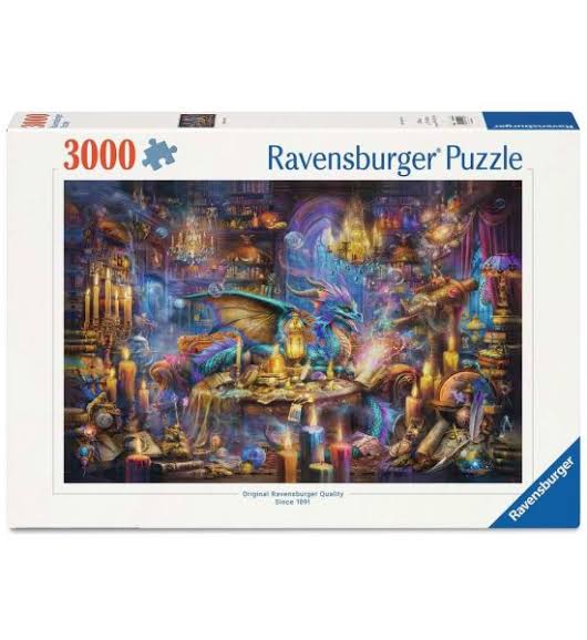 PUZZLE 3000PC DRAGONS LIBRARY