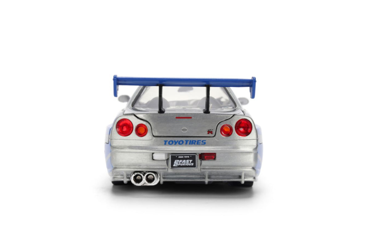 D/C 1:24 F&F BRIAN'S 2002 NISSAN SKYLINE