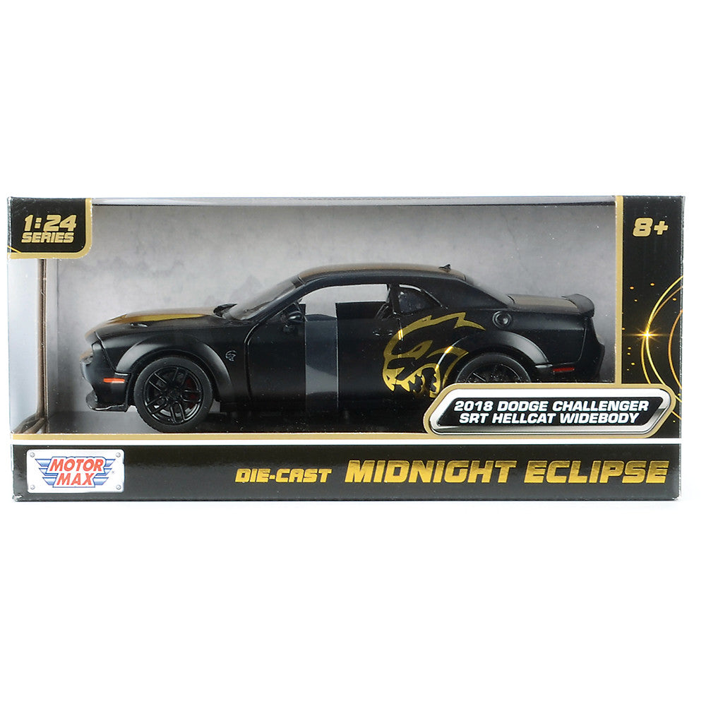 D/C 1:24 MIDNIGHT 2018 DODGE HELLCAT