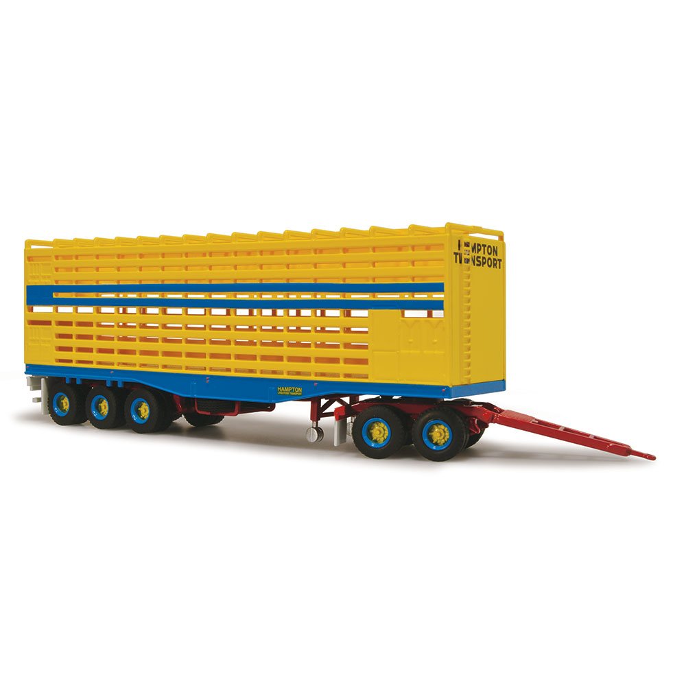 1:64 HIGHWAY LIVESTOCK TRAILER HAMPTON