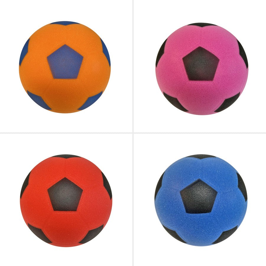 SILENT SOCCER BALL 20CM AST