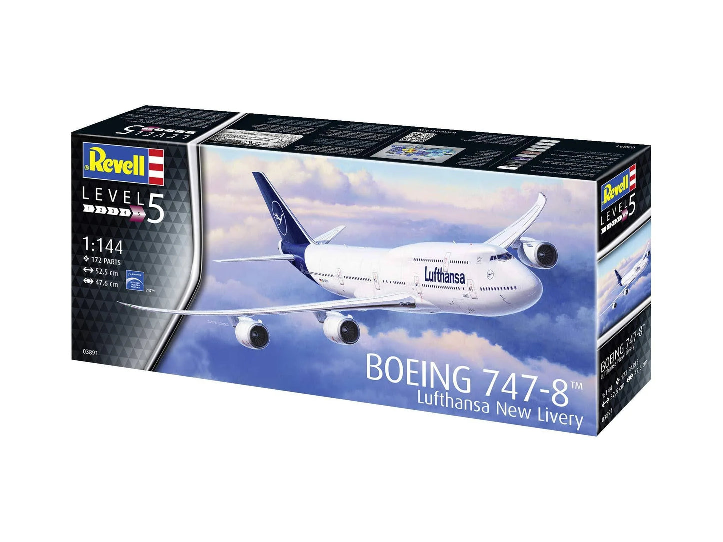 Revell 1:144 Boeing 747-8 Lufthansa