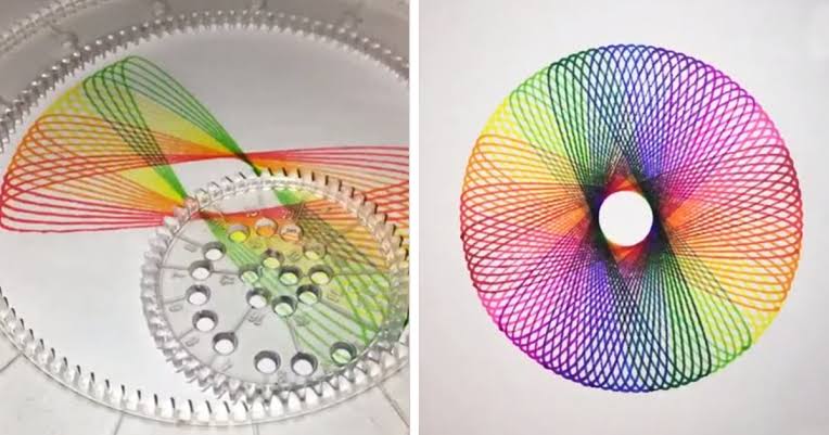 Spirograph Kit W/Markers