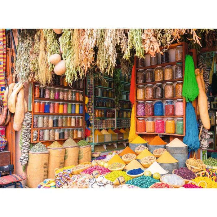 PUZZLE 500PC SPICES AND HERBS MOROCCO
