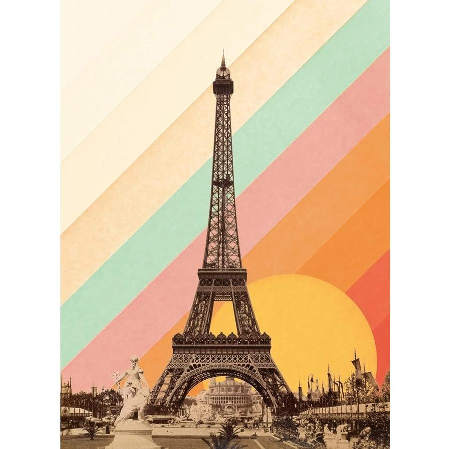 PUZZLE 500PC PARIS RAINBOW