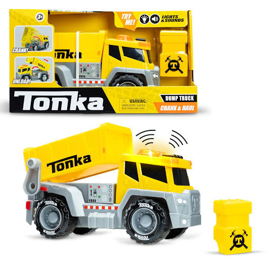 TONKA CRANK HAUL DUMP TRUCK - Main Image