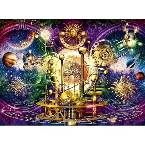 PUZZLE 500PC GOLDEN SOLAR SYSTEM NEW